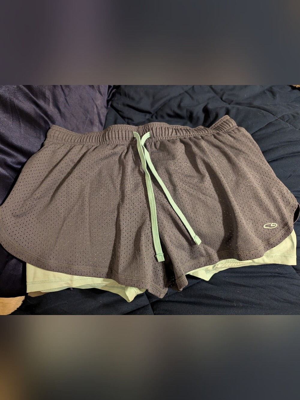 Women’s Layered Athletic Shorts, Very Good Condition
